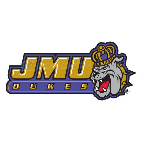 James Madison Dukes Iron-on Stickers (Heat Transfers)NO.4694